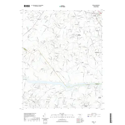 2019 Map of Drexel, 2019 Print