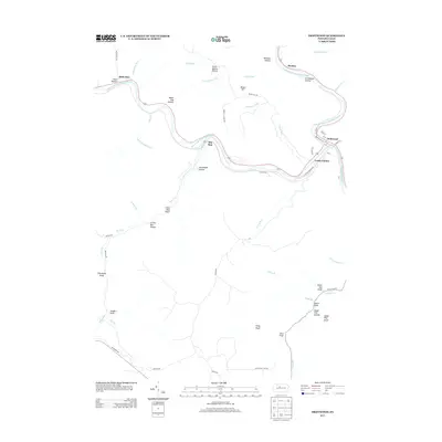 2013 Map of Driftwood, 2013 Print