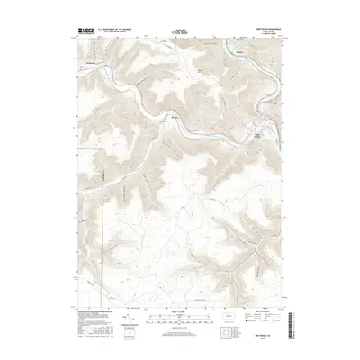 2016 Map of Driftwood, 2016 Print