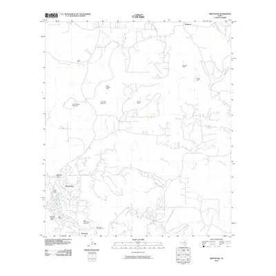 2010 Map of Driftwood, 2010 Print
