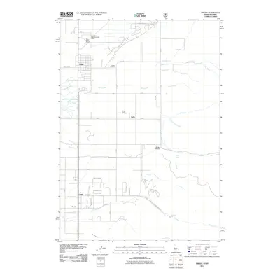 2011 Map of Driggs, 2011 Print