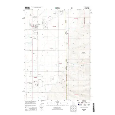 2013 Map of Driggs, 2013 Print
