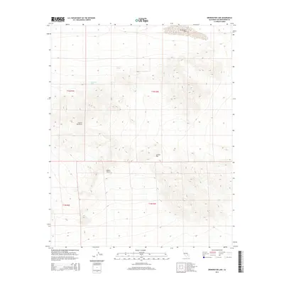 2015 Map of Drinkwater Lake, 2015 Print