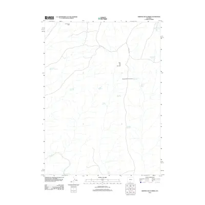 2012 Map of Dripping Rock Spring, 2012 Print