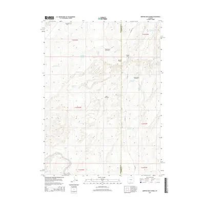 2015 Map of Dripping Rock Spring, 2015 Print