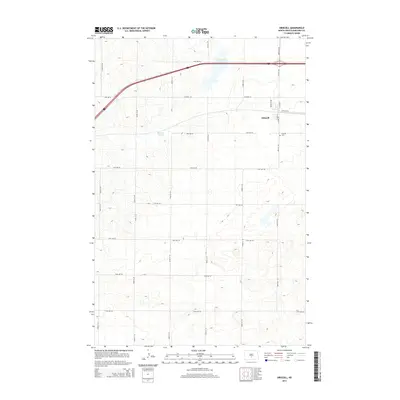 2014 Map of Driscoll, 2014 Print