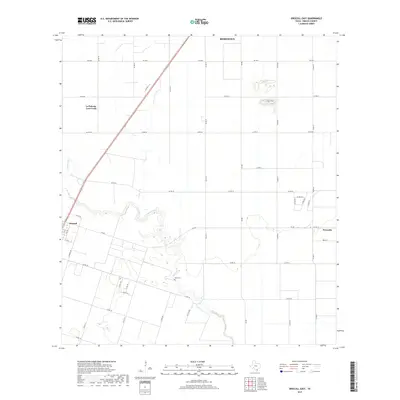 2019 Map of Driscoll East, 2019 Print