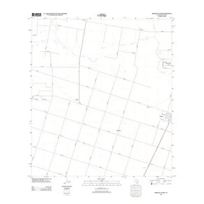 2013 Map of Driscoll West, 2013 Print