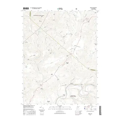 2016 Map of Droop, 2016 Print