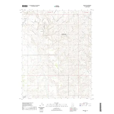 2020 Map of Druid Arch, 2020 Print