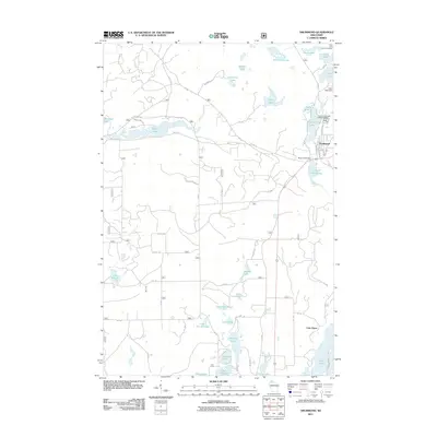 2011 Map of Drummond, 2011 Print