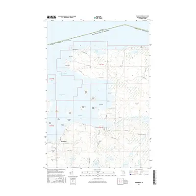 2017 Map of Drummond, 2017 Print