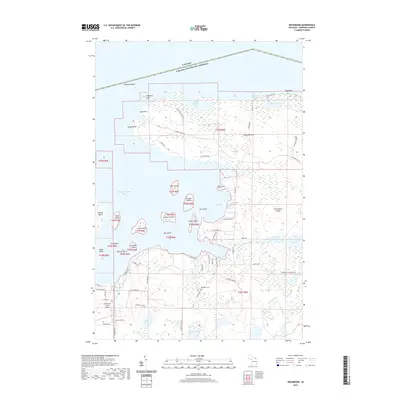 2019 Map of Drummond, 2019 Print