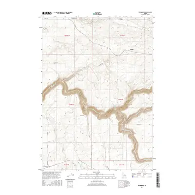 2017 Map of Drummond, 2017 Print
