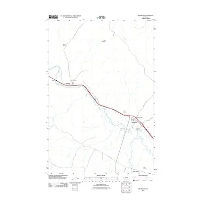 2011 Map of Drummond, 2011 Print