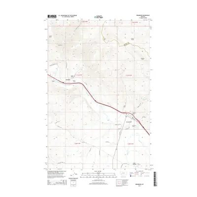 2014 Map of Drummond, 2014 Print