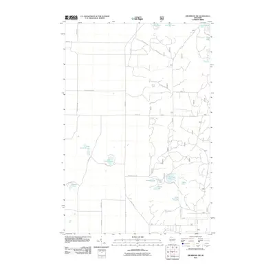 2011 Map of Drummond NW, 2011 Print