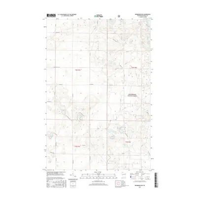2015 Map of Drummond NW, 2015 Print