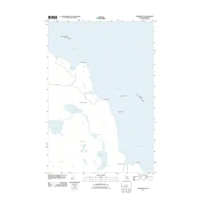 2011 Map of Drummond SE, 2011 Print