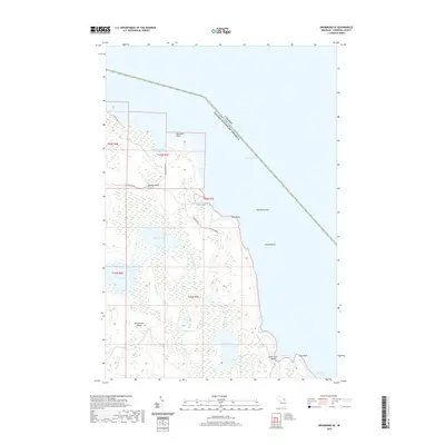 2019 Map of Drummond SE, 2019 Print