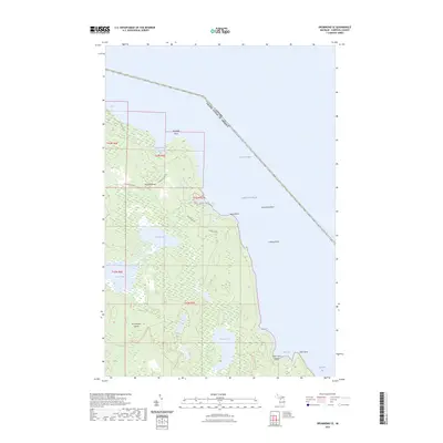 2023 Map of Drummond SE, 2023 Print