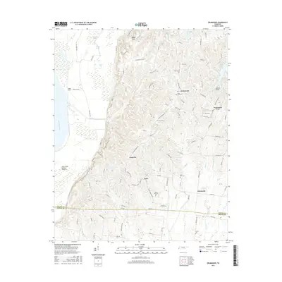 2016 Map of Drummonds, 2016 Print