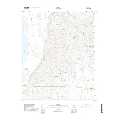 2019 Map of Drummonds, 2019 Print