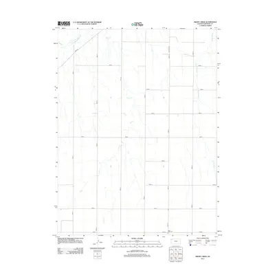 2012 Map of Drury Creek, 2012 Print