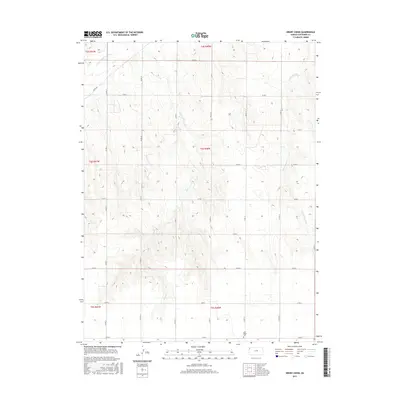 2015 Map of Drury Creek, 2015 Print
