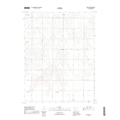 2018 Map of Drury Creek, 2018 Print