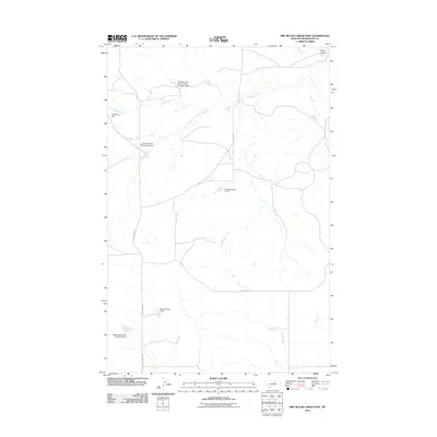 2011 Map of Dry Blood Creek East, 2011 Print
