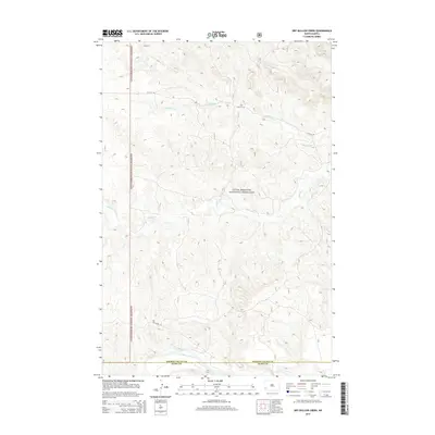 2014 Map of Dry Bullion Creek, 2014 Print