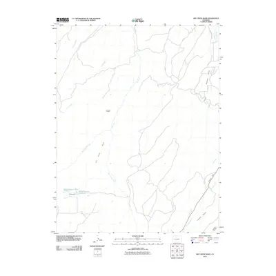 2010 Map of Dry Creek Basin, 2010 Print
