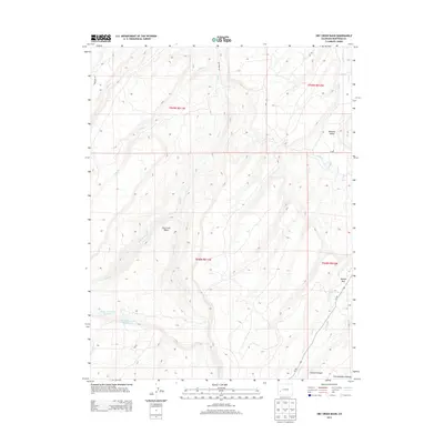 2013 Map of Dry Creek Basin, 2013 Print