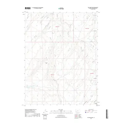 2019 Map of Dry Creek Basin, 2019 Print