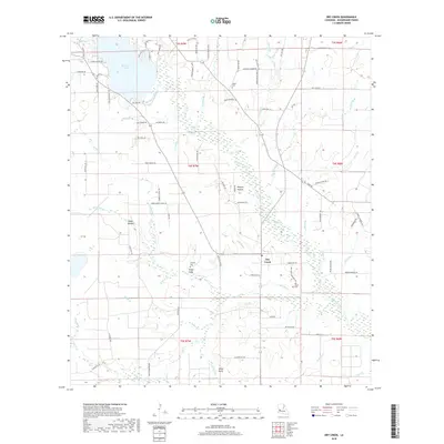 2018 Map of Dry Creek, 2018 Print