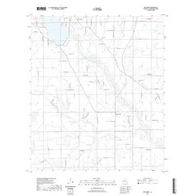 2020 Map of Dry Creek, 2020 Print