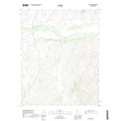 2019 Map of Dry Creek NE, 2019 Print