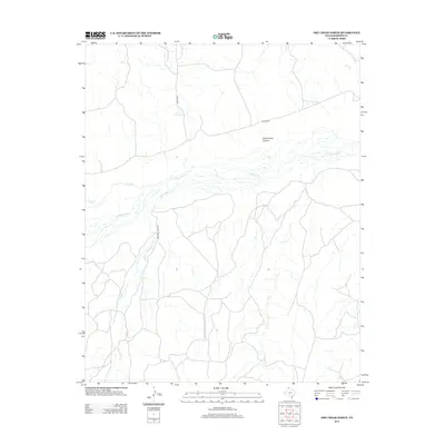 2012 Map of Dry Creek North, 2012 Print