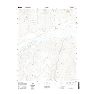 2016 Map of Dry Creek North, 2016 Print