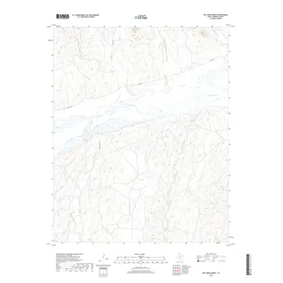 2019 Map of Dry Creek North, 2019 Print