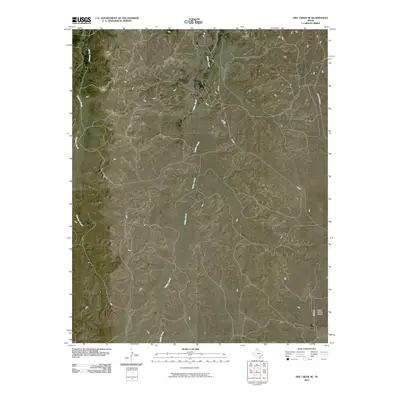 2010 Map of Dry Creek SE, 2010 Print