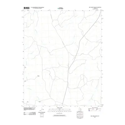 2010 Map of Dry Creek South, 2010 Print