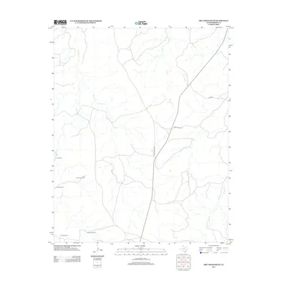 2012 Map of Dry Creek South, 2012 Print