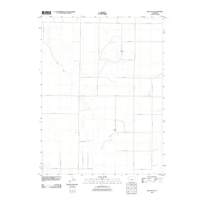 2010 Map of Dry Gulch, 2010 Print