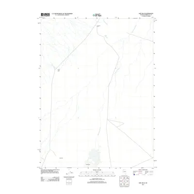 2011 Map of Dry Hills, 2011 Print