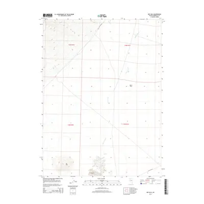2015 Map of Dry Hills, 2015 Print