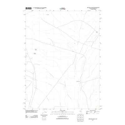2011 Map of Dry Hills South, 2011 Print
