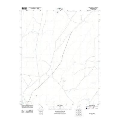 2011 Map of Dry Lake NE, 2011 Print