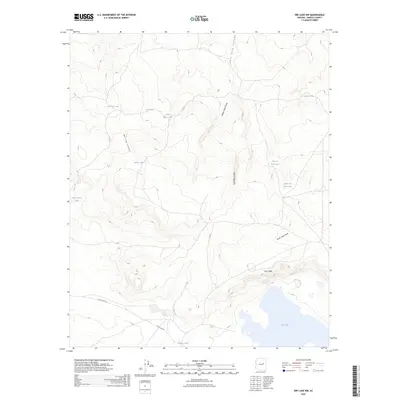 2026 Map of Dry Lake NW, 2026 Print